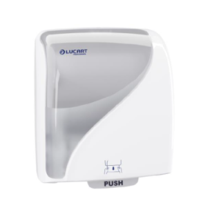 LUCART dozownik ręczników MIDI Identity biały AutoCut - system papierowa gilza