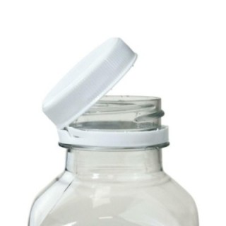 Nakrętka fi.38 przytwierdzana biała a.3000szt. do butelek PET, TnP