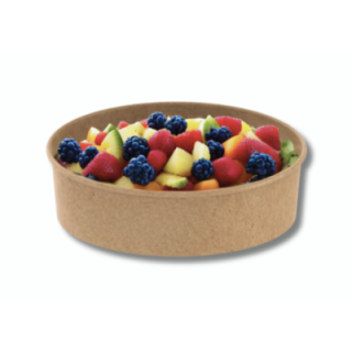 Miska fi.150mm KRAFT 600/750ml h63mm op.50szt. PLASTIC FREE (k/6)