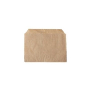 Torebka frytki 140x100mm brązowa 35+6PE op.200szt.duża (k/10) TnP