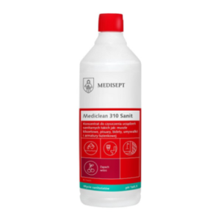 MEDICLEAN MC310 1L Sanit Foam wiśnia do toalet mycia sanitariatów i łazienek