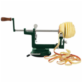 Urządzenie do obierania i krojenia jabłek