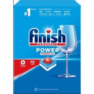 Tabletki do zmywarki FINISH Power Essential, 70szt., regular