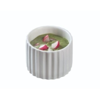 Finger food porcelana pucharek okrągły fi.56mm biały, op.12szt. (k/12)