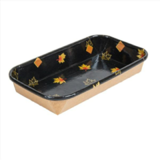 Sushi Box 00 G tacka czarna 14x8x2,4cm op.50szt. (k/16) OP-01
