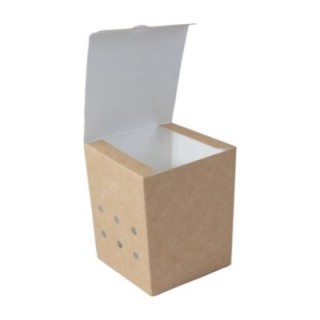 Kubełek 0,8l KURCZAK BOX mały op.100szt (k/???) TnG 90x90x100mm