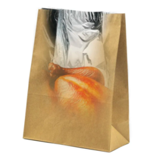 Torba termiczna metalizowana kraft 250x120x340mm op. 500 szt.