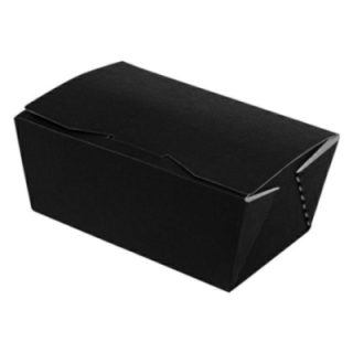 Pudełko TAKEOUT BOX 15,5x10x7cm, 750g, czarne, op.50szt. (k/4)