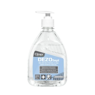 CLINEX DezoSept 500ml, żel do dezynfekcji rąk, (k/20)