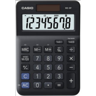Kalkulator biurowy 8-cyfrowy czarny CASIO MS-8F