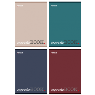 Zeszyt A5 w kratkę 96k OFFICE PRODUCTS mix wzorów - miękka okładka