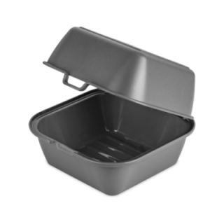 Pojemnik hamburger mega 155x155x126mm PP, szary (k/90) Koziol, WIELORAZOWE