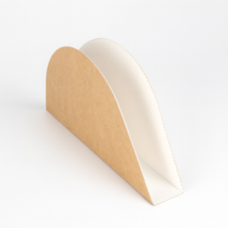 Tacka brązowa na taco 15x2x7cm op.200szt. (k/6) THEPACK