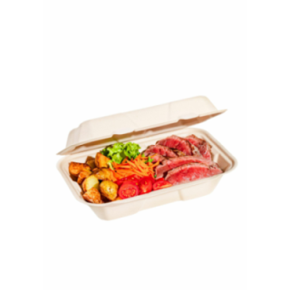 Menubox trzcina mały niedzielony op.50szt. 230x160x79mm (k/4) PFAS Free