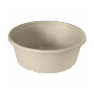 Miska z trzciny cukrowej 1200ml, fi.194mm op.40szt. (k/4) DUNI PFAS Free