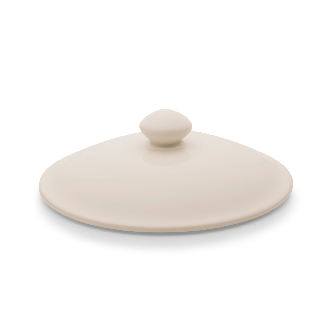 Pokrywka do bulionówki 797839 Ivory 120x(H)39mm