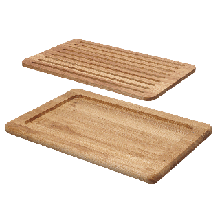 Deska dębowa do krojenia pieczywa Madeira, 530x325x25 mm