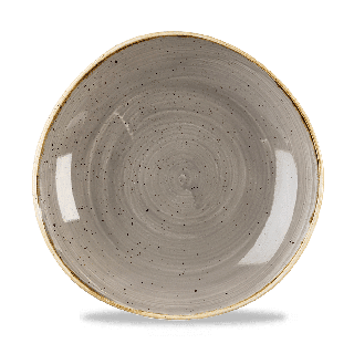 Miska o organicznym ksztalcie Stonecast Peppercorn Grey 1100ml