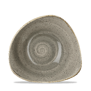 Miska trójkątna Stonecast Peppercorn Grey 600 ml