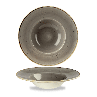 Talerz głęboki Stonecast Peppercorn Grey 240 mm