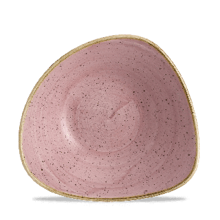 Miska trójkątna Stonecast Petal Pink 235 mm, 600 ml