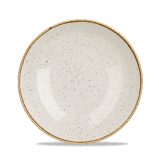Miska coupe Stonecast Barley White 248 mm