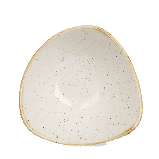 Miska trójkątna Stonecast Barley White 185 mm, 370 ml