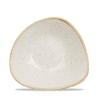Miska trójkątna Stonecast Barley White 235 mm, 600 ml