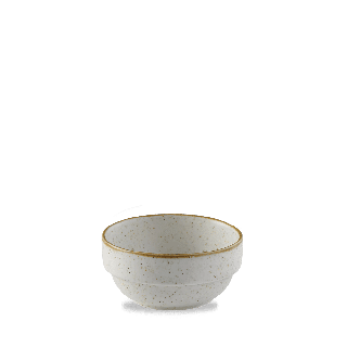 Miska sztaplowana Stonecast Barley White 115x(H)55 mm