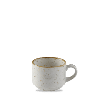 Filiżanka sztaplowana Stonecast Barley White 220ml