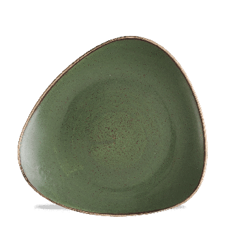 Talerz trójkątny Stonecast Sorrel Green, 230mm