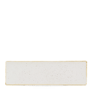 Taca porcelanowa Stonecast Barley White, 300x90mm