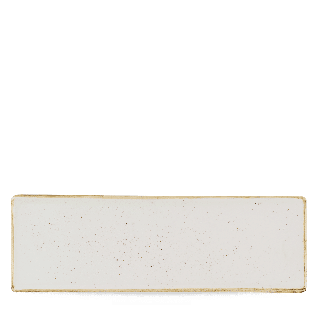 Taca porcelanowa Stonecast Barley White, 320x110mm