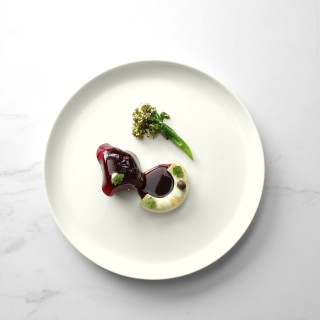 Talerz z wysokim rantem Pure Crema, 300mm