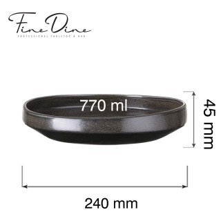 Talerz gourmet Onyx, 240mm