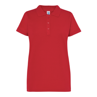 Koszulka Polo Czerwona - Damska