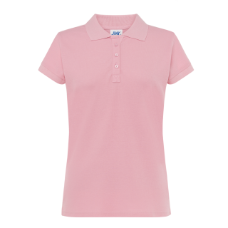 Koszulka Polo Różowa - Damska