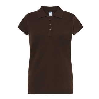 Koszulka Polo Brązowa - Damska